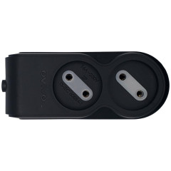 Колодка 2-пост 2P OVIVO черная 700-080000-102