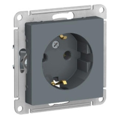 Розетка 2P+E AtlasDesign грифель SchE ATN000743