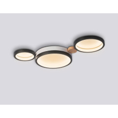 Светильник AMBRELLA FL4814/3 BK/WH 45W 3000K-6400K черный/белый