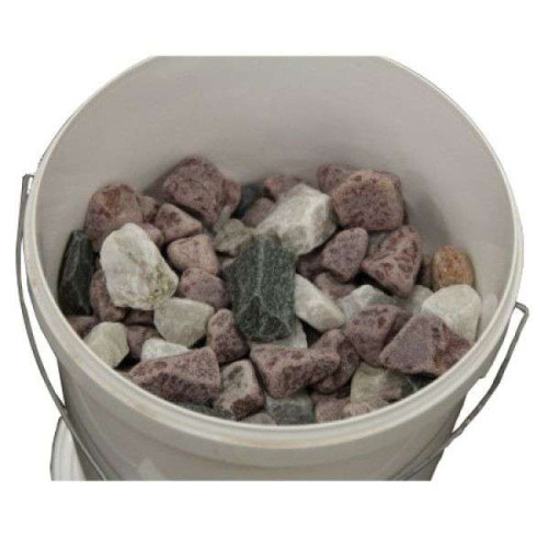 Камни Микс 20кг(ведро) мелкий