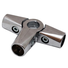 ДЖОКЕР Соединитель 4-х труб UNO 007(GMF) хром(ЦБ010947)