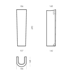Пьедестал SANITA LUXE 