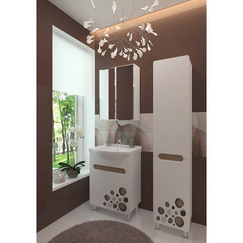 Шкаф с зеркалом EVA GOLD 60 