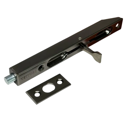 Шпингалет торцевой VETTORE СН 140 GR графит (18896)