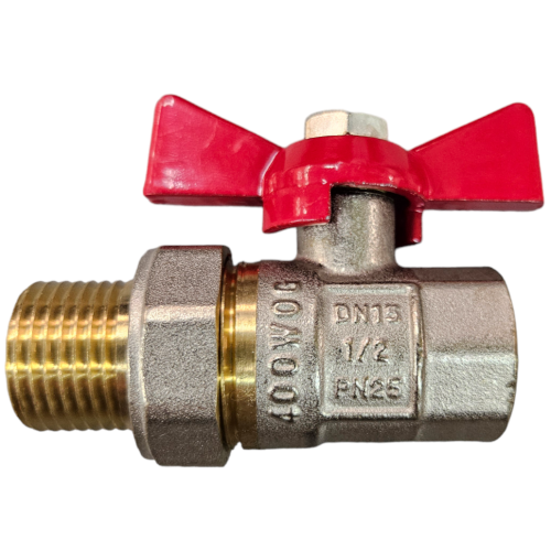 Кран шаровый американка ф 1/2