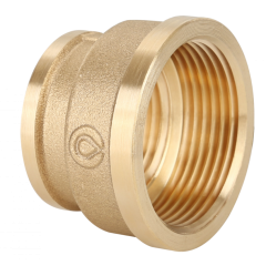 Муфта переходная латунная ф 1 1/2