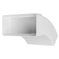 Колено плоское вертикальное разноугловое 511KRPV