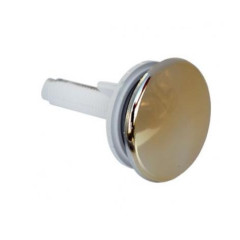 Заглушка для умывальника золото