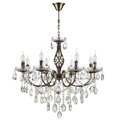 Светильник LUMION CLASSI 8190/8 LN25 8*40W E14 античная бронза