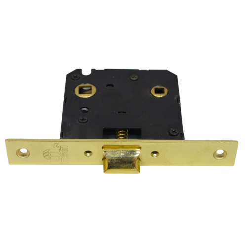 /Защелка межкомнатная МSМ L 47 SВ латунь мат.(11027)