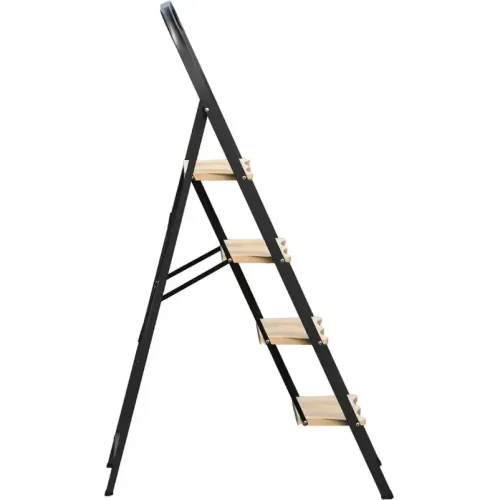 Стремянка АЛЮМЕТ (МК804P) сталь, 4 широкие ступени