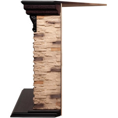 Камин электрический DUBLIN CORNER ROCK STD AO-215 + EUGENE-S NT (EU3)