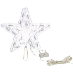 Верхушка на елку ВОЛШЕБНАЯ СТРАНА Звезда 22см LED SYDA-0420127 339974