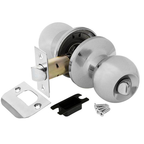 Защелка DK682 CP-BK (6082 CP-B) (фик.) хром (39525) (AJAX)