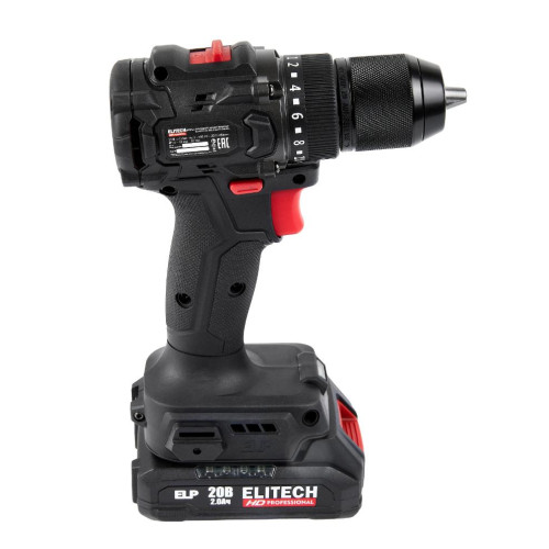 Шуруповерт ELITECH CD 20SL2, 2Ач (E2201.040.01)