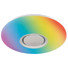 Светильник AMBRELLA FF201 WH/CH 72W(5040lm) RGB 3000K-4000K-6000K d495 ПДУ(A-play)