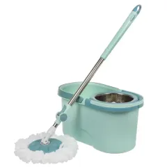 Набор для уборки Марья Искусница ведро с отжимом, швабра с насадкой Y6-10765 (463558)