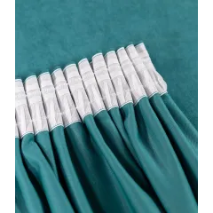 Портьера Ле-Гранд Канвас 150*260 бирюзовый