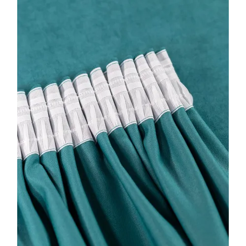 Портьера Ле-Гранд Канвас 150*260 бирюзовый