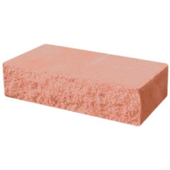 Кирпич Гиперпрессованый Красный Декор Ложок 250*90*65 (416 шт. в поддоне)