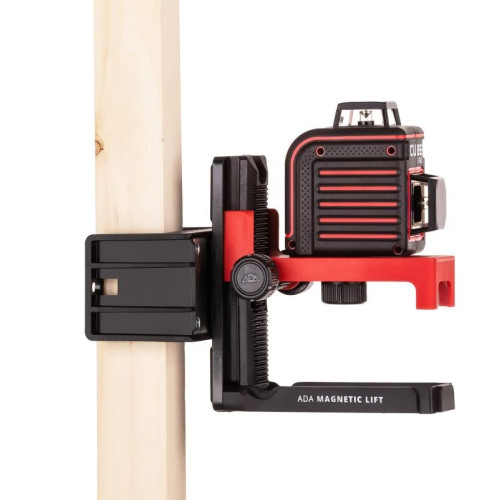 Крепление для лазерного уровня ADA с микролифтом + крепление-зажим BASE (Magnetic lift + Wall Bracket) (А00555)