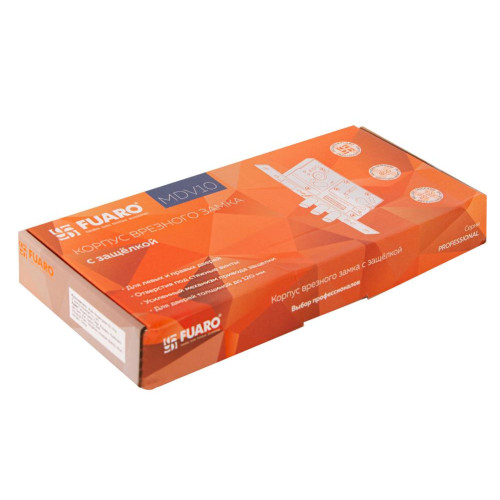 Замок врезной б/руч. FUARO c защёлкой MDV811/C-60.85.3R14 (57429)