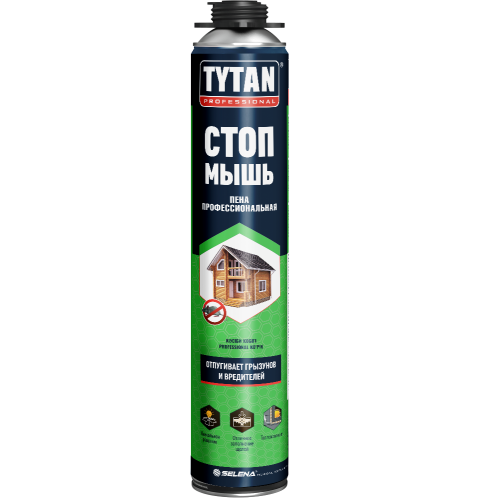Пена монтажная TYTAN Professional СТОП МЫШЬ 750мл (278682)