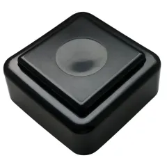 Кнопка для звонка Тритон ВЗ1-01 черн./черн.