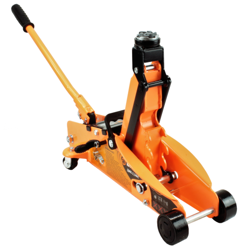 Домкрат подкатной ВИХРЬ ДМК-2,5ФК (2,5 т, 140-390 мм, с фиксатором, в кейсе) (73/5/4/4)