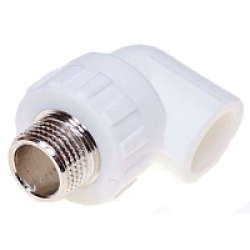 Уголок п/п комбинир. KALDE нар. резьба ф 25х3/4