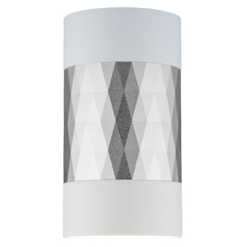 Светильник накладной ES DLN110 GU10 белый/серебро