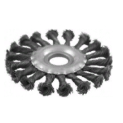 Щетка для УШМ КУРС колесо, витая 150 мм (39031)