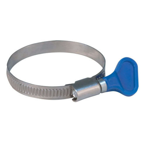 Хомут для шлангов с ключом 60-80мм