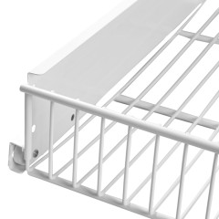 Корзина выдвижная 863*440*85 GS белая