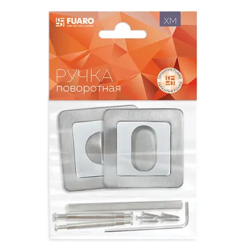 /Фиксатор FUARO BK6 XM SSC/CP-16 сатин. хром/хром