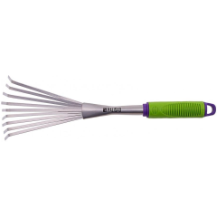 Грабли веерные PALISAD пластиковая ручка 9 зубьев 130х420 мм (63007)