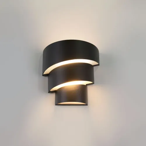 Светильник уличный ES TECHNO LED 1535 HELIX черный