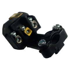 Вилка AY-KA 2P+E угловая 16А каучук IP44 (Турция) 5511200