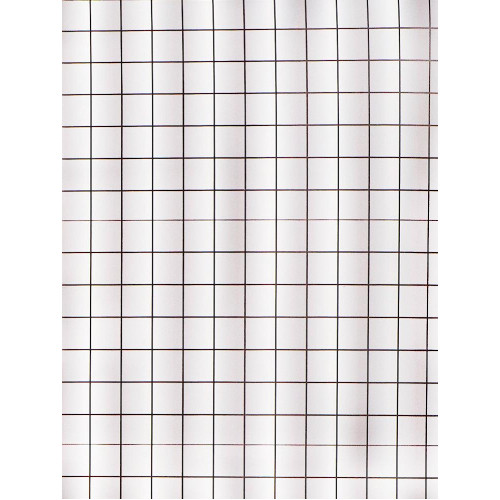 Шторка для ванной Квадратики, синяя, полиэстер, STSC1026 180х180см (396520)