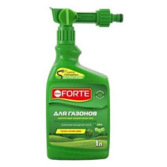 Удобрение BONA FORTE Эжектор для газонов (концентрат) 1л