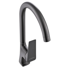 Смеситель для кухни EVA GOLD FK17GR-PVD VESTA оружейная сталь