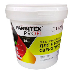 Лак для лессировки FARBITEX PROFI универсальный сверхпрочный (0,9 л)