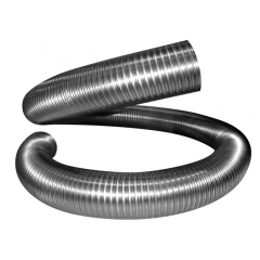 Дымоход гофрированный стальной DIAL ф130 L=1 м