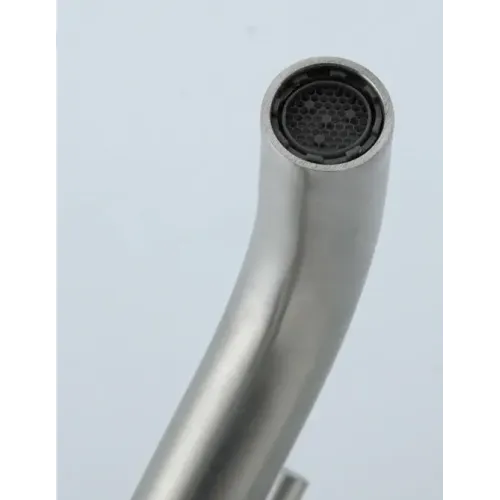 Смеситель для умывальника FRAP F10807-2, сатин, высокий