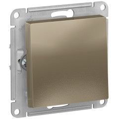 Выключатель 1-кл AtlasDesign 10А шампань SchE ATN000511