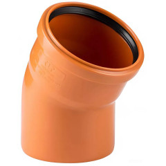 Отвод кан. наружний РЫЖИЙ РТП ф 160х30°