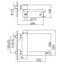 Смеситель для ванны FRAP F3291-6 чёрный