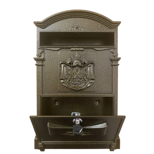 Ящик почтовый №4010В бронза (10281)
