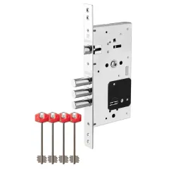 Замок врезной б/руч. FUARO сувальдный MDV25/S-60.85.3R16 4key (47659)