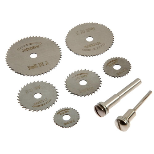 Насадка для гравера ТУНДРА (6 насадок и адаптеры, 3,2/6 мм (9317152)